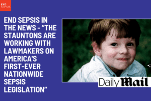 END SEPSIS FEATURED IN THE DAILY MAIL